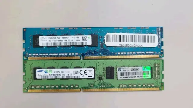 ddr3 ecc unbuffered 언버퍼드 메모리