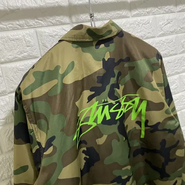 Stussy Camo Basic Logo Coach Jacket