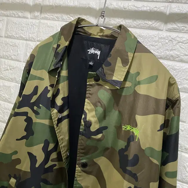 Stussy Camo Basic Logo Coach Jacket