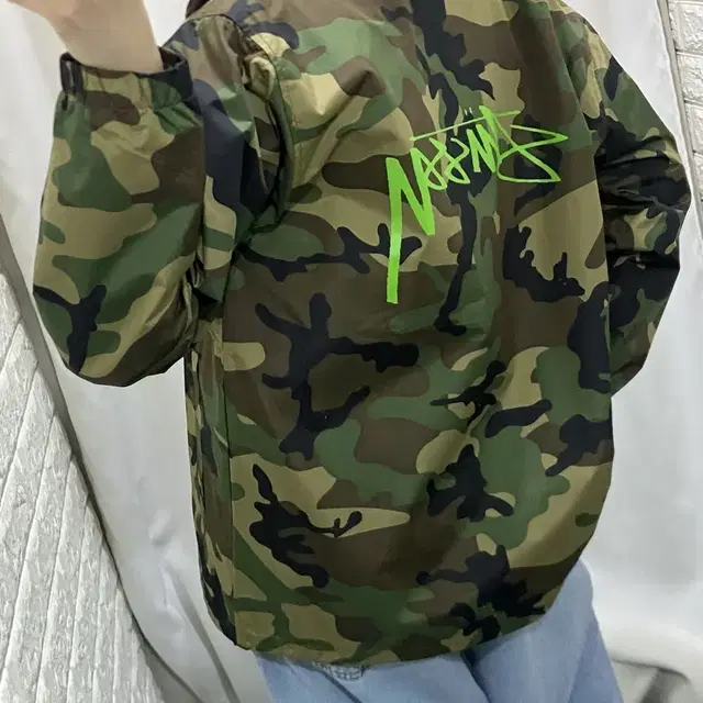 Stussy Camo Basic Logo Coach Jacket