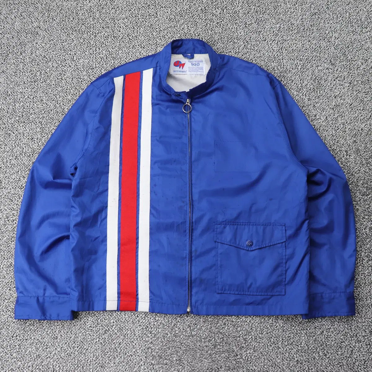 United Workers Striped Racing Jacket (L)