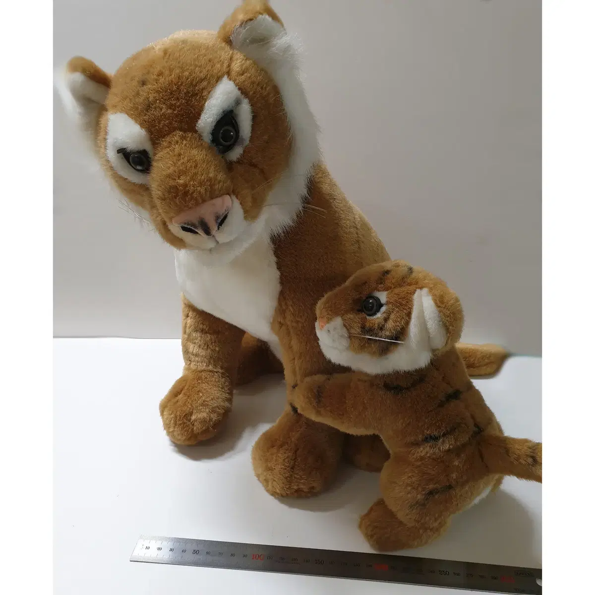 plush vintage plush tiger plush mom tiger cub tiger somyi plush animals