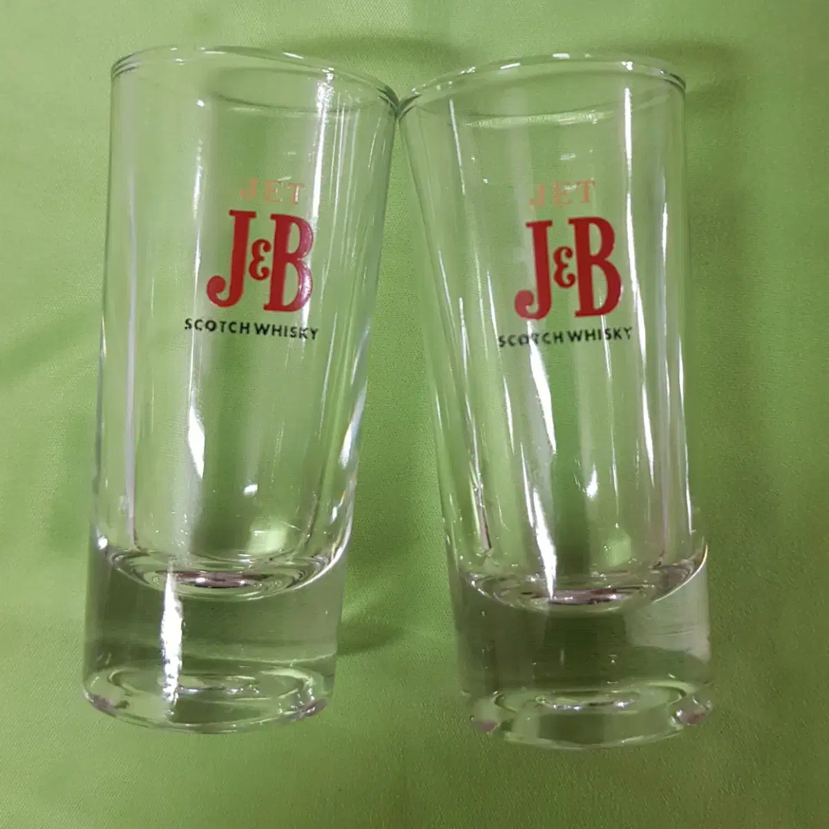 J&B 위스키 스트레이트잔 술잔 양주잔 2+2 일괄