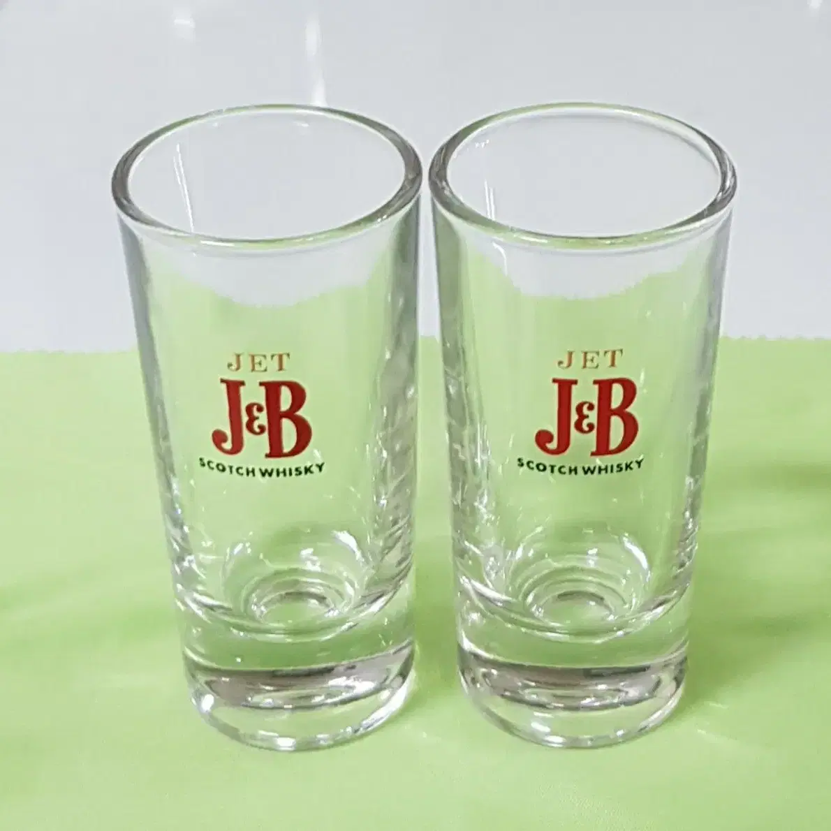 J&B 위스키 스트레이트잔 술잔 양주잔 2+2 일괄