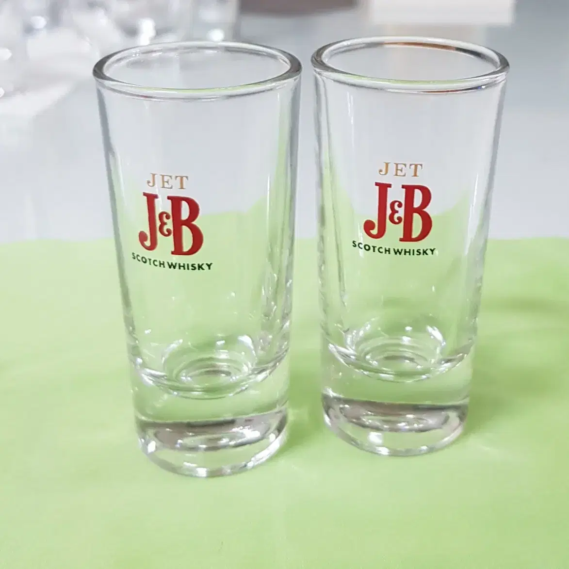 J&B 위스키 스트레이트잔 술잔 양주잔 2+2 일괄