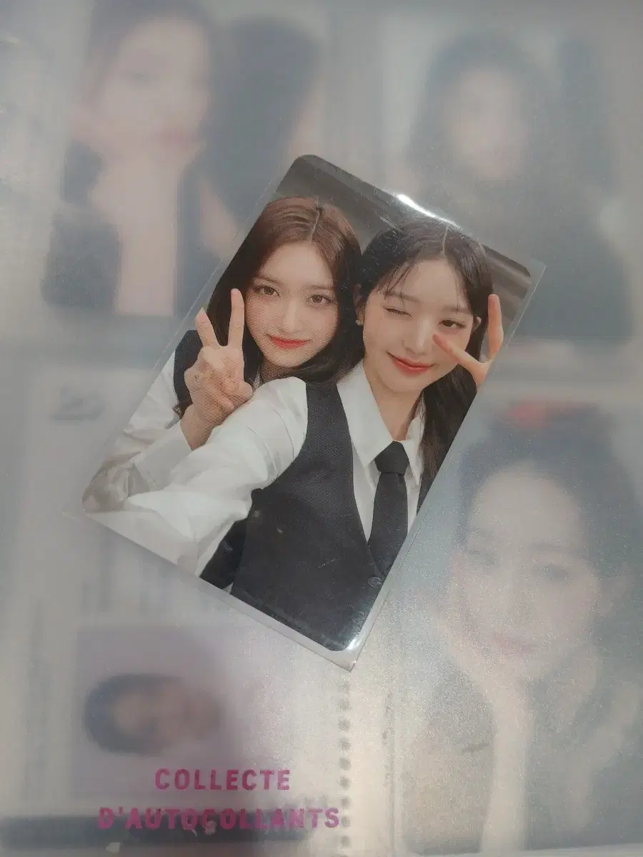 ive jang wonyoung leeseo md duet photocard