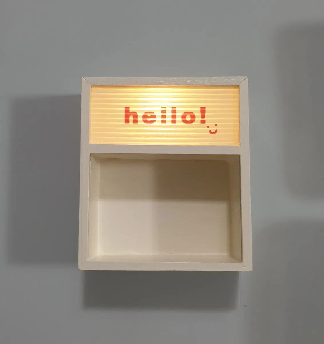 Miniature Lighted Shelf - 6" wide x 7" high (each)**For dolls