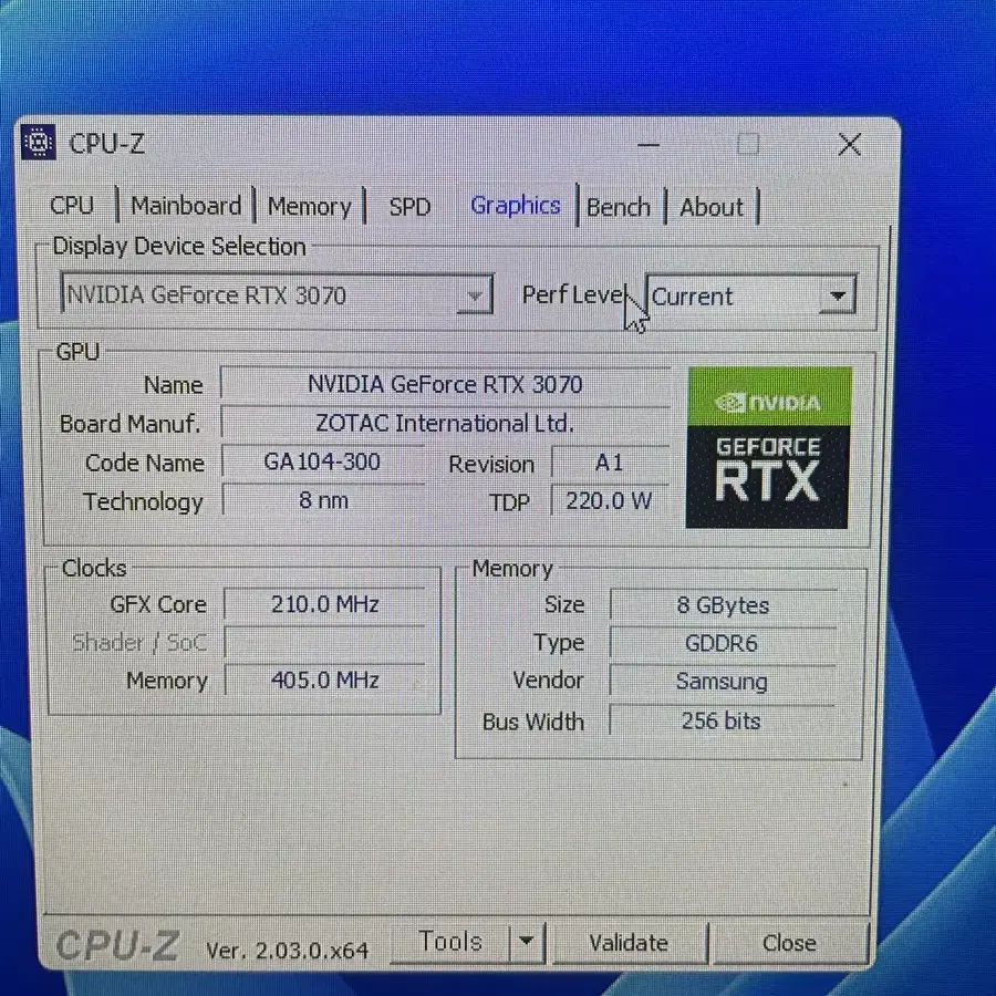 i5-12400f / rtx3070 올해2월제품