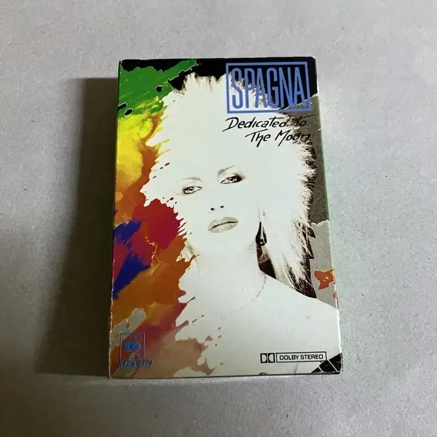 스파냐 Spagna 1집 (1987)데뷔앨범 신스팝 유로댄스 카세트테이프