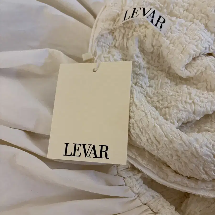 [새상품] 르바 Levar Wrinkle Smoked Top Dress