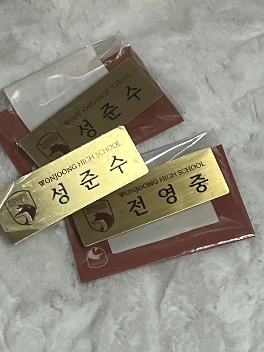 GarbageTime Jeon Youngjoong Sung Jun Won Jungsoo Won Junggo Ruchu Shop Nameplate WTS