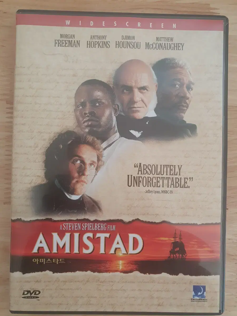 Amistad movie DVDs for sale!