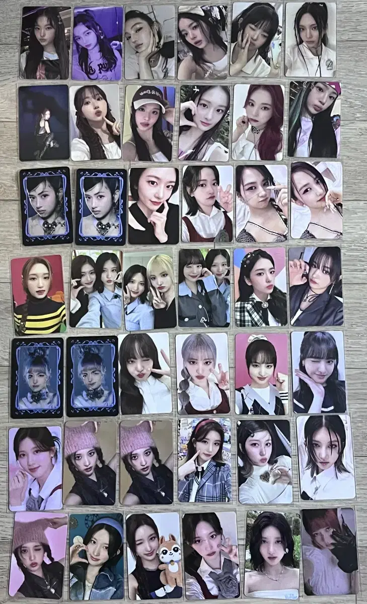 Idol photocard 42 copies bulk sold (ive, nmixx, new jeans)