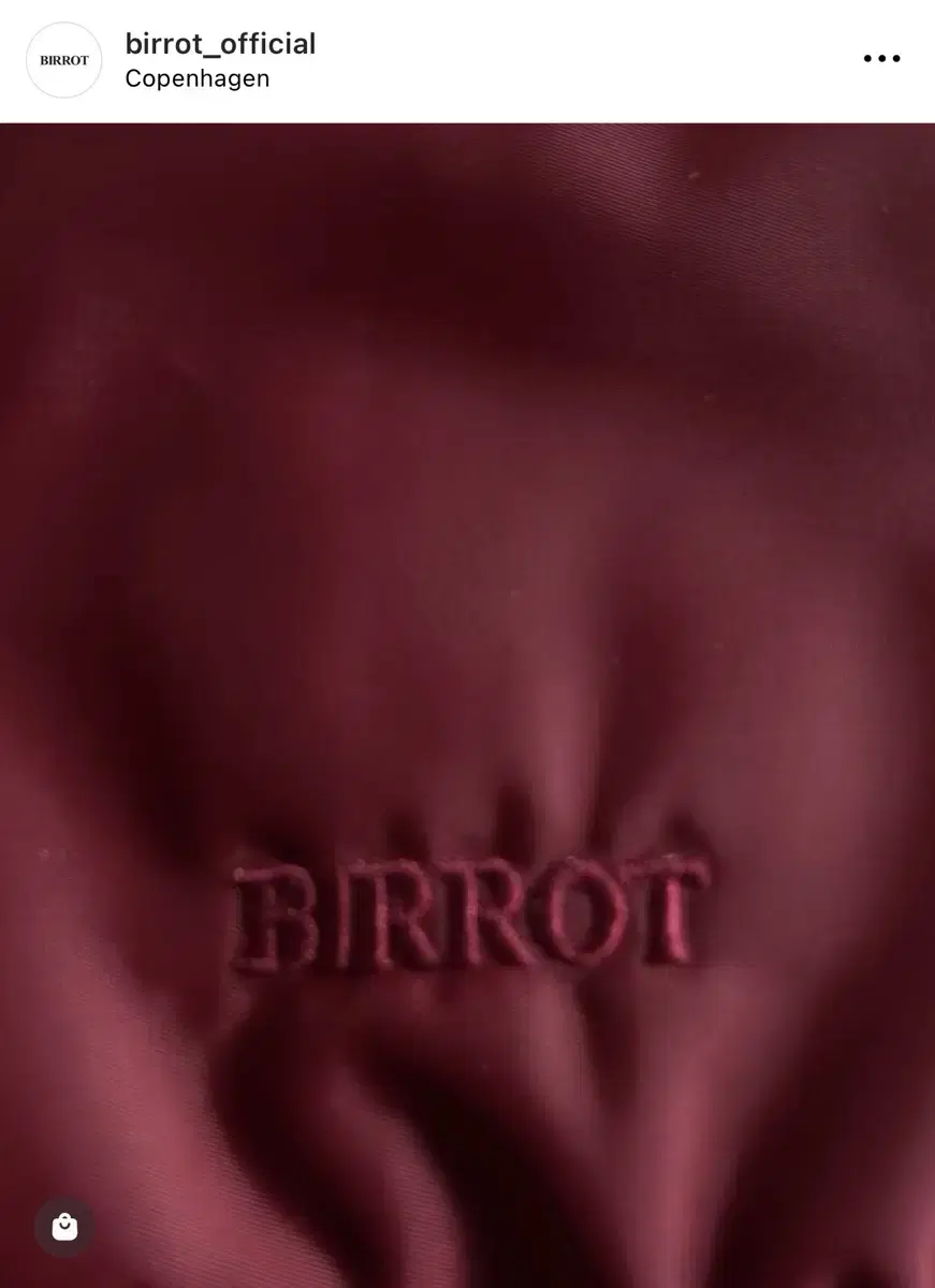 BIRROT CYLINDER BAG