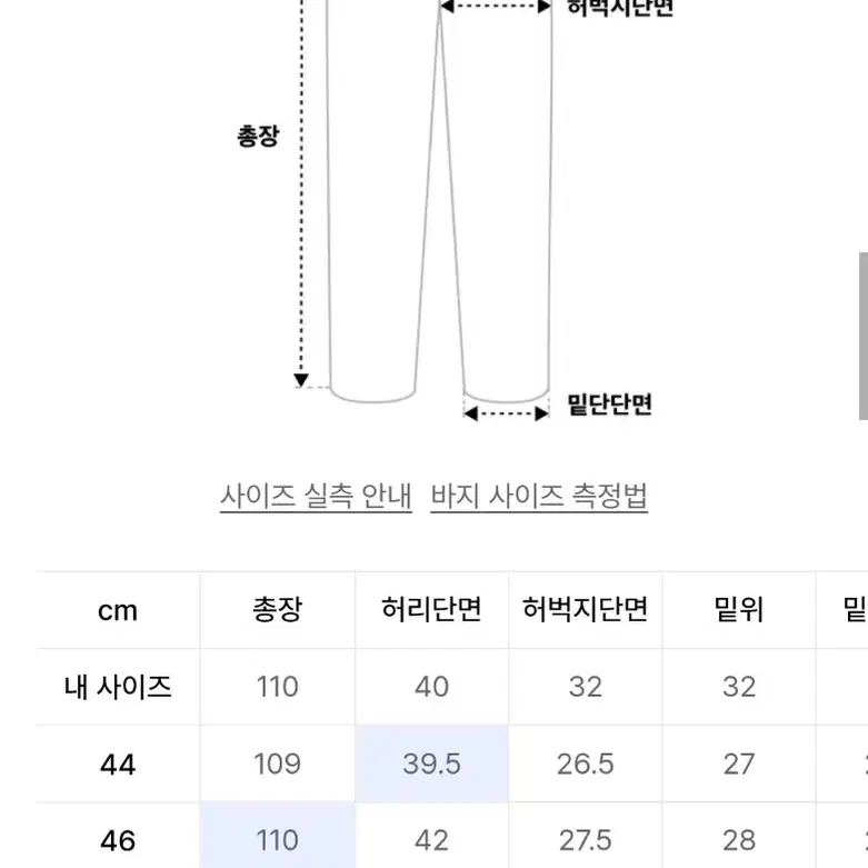 엘무드 스네이크 플레어 데님 다크블루 46