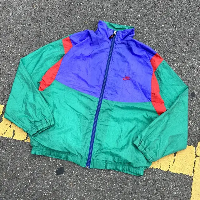 90s NIKE 올드나이키 멀티컬러 바람막이