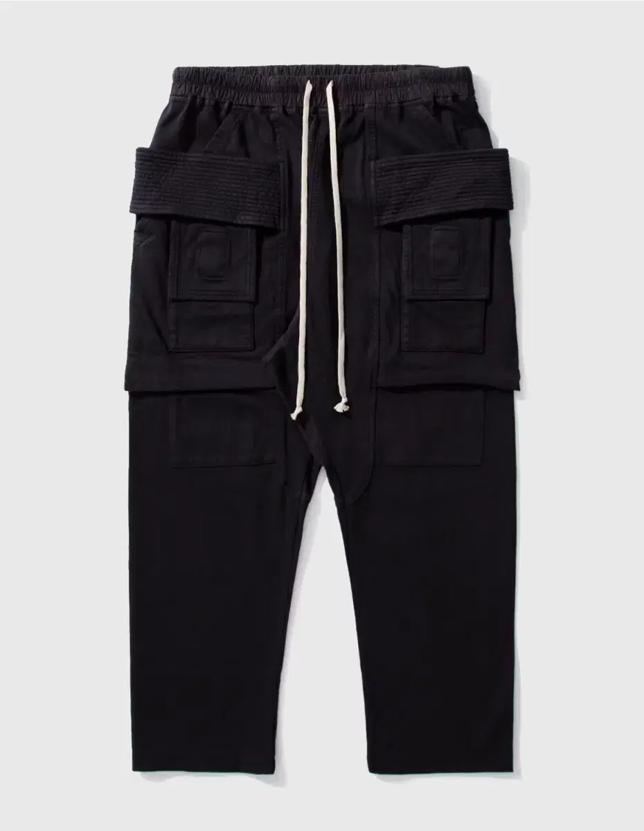 Rick Owens Taekwondo Kritch Cargo Crop Drawstring