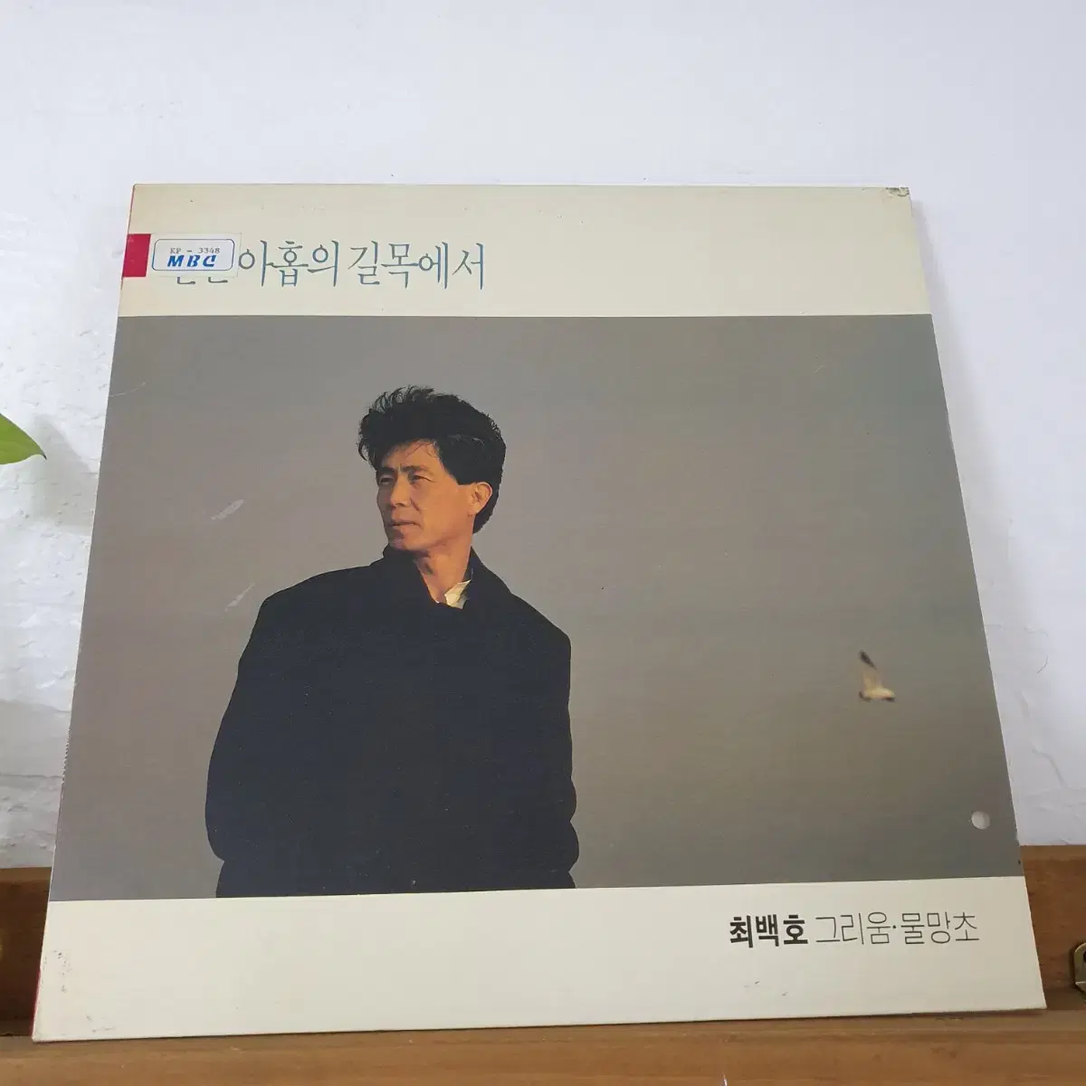 최백호 LP  1988  (설흔아홉의 길목에서)