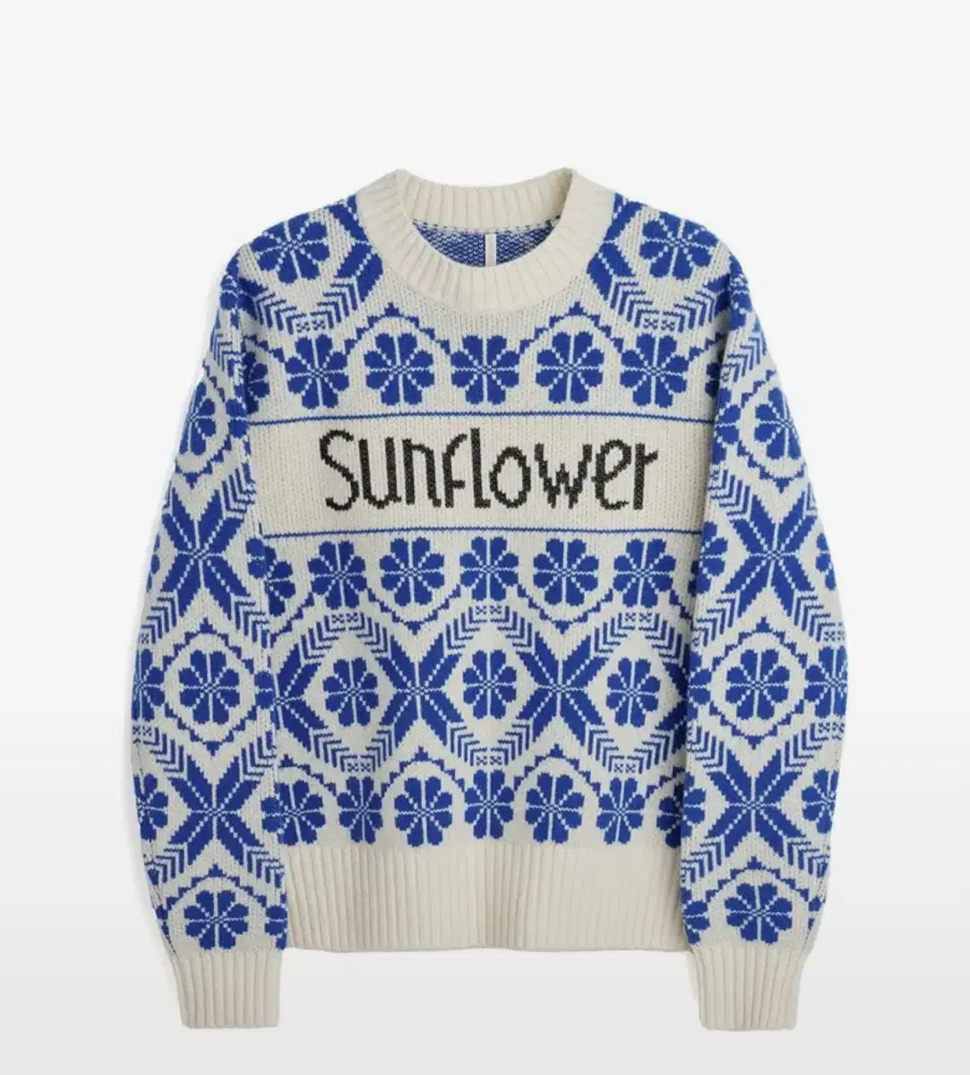 Sunflower Fair Isle Knit S Bloo