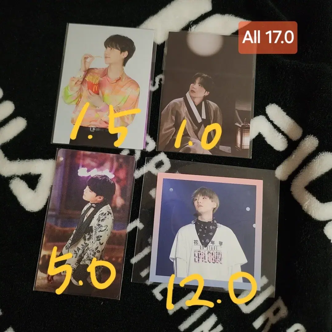 BTS suga Yoon Ki photocard pre-order benefit McNal Dharmajung Wings photobook HwaEpil