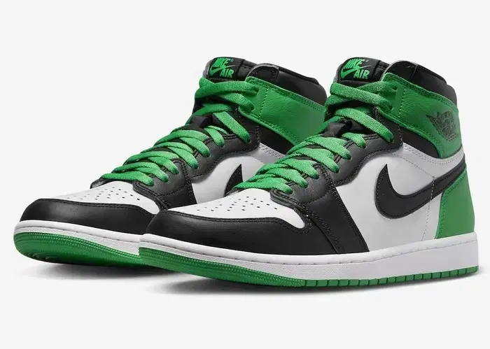 NAAKY Jordan 1 High Lucky Green