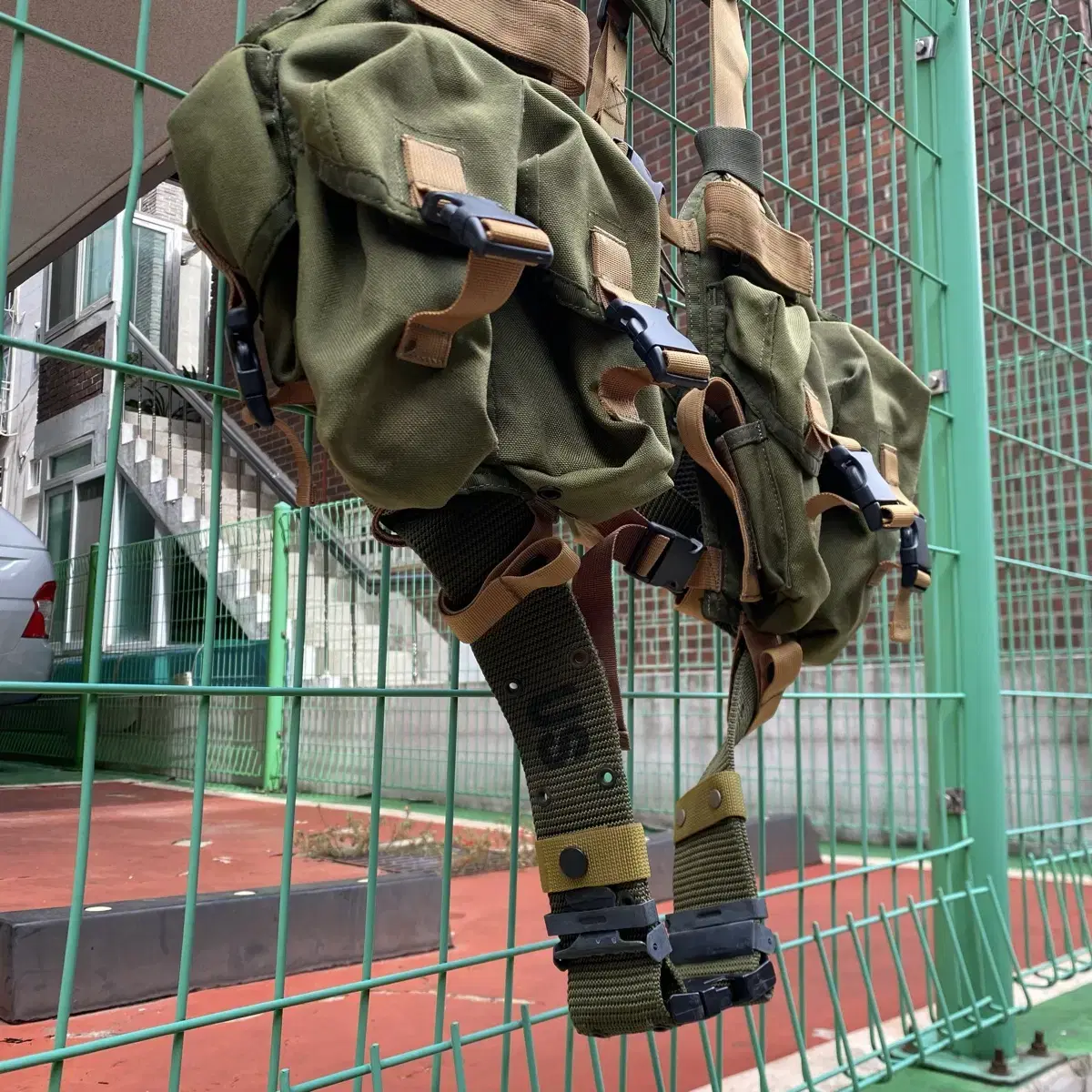 미군 오리지널 조끼 탄창 벨트 army vest pistol belt