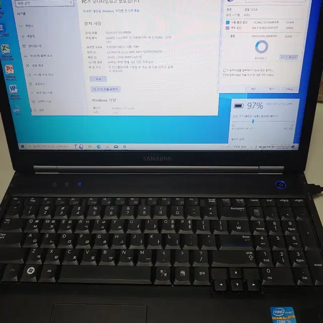 삼성 노트북(i5+8램+240SSD)