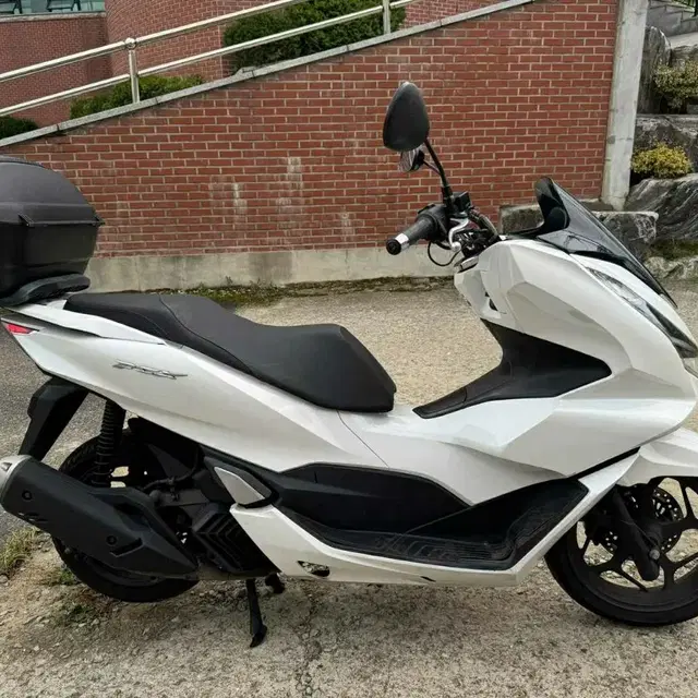 혼다 pcx125 21년식 abs모델 화이트컬러 판매합니다