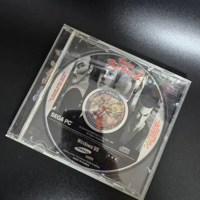 버추어 파이터 2 pc 용 CD