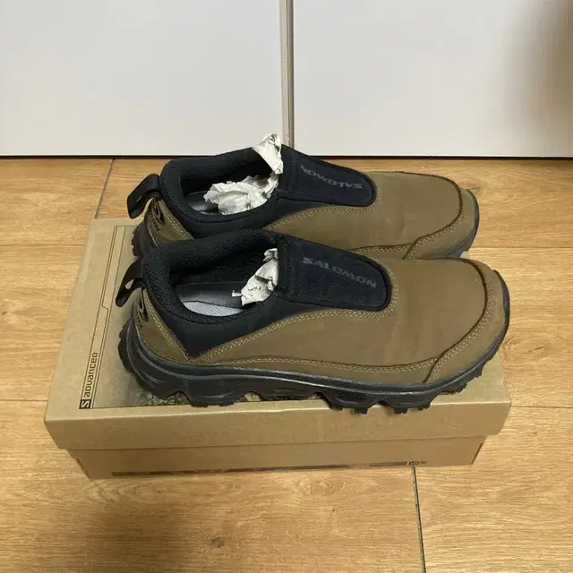 살로몬 RX snow moc 2  ADVANCED 브라운/블랙 235