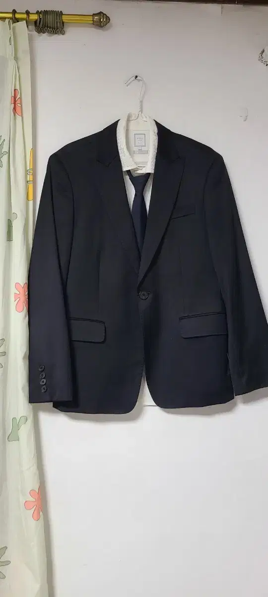 XS homme black suit jacket 95