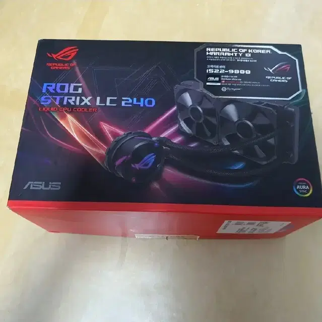 (풀박) Asus Rog Strix LC 240 수냉쿨러