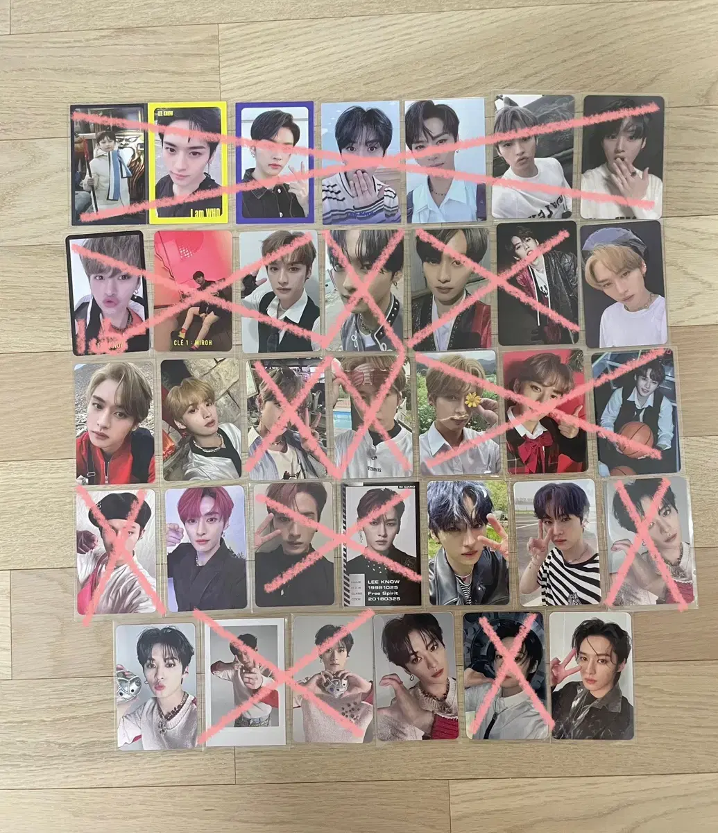 Straykids skz lee know photocard WTS