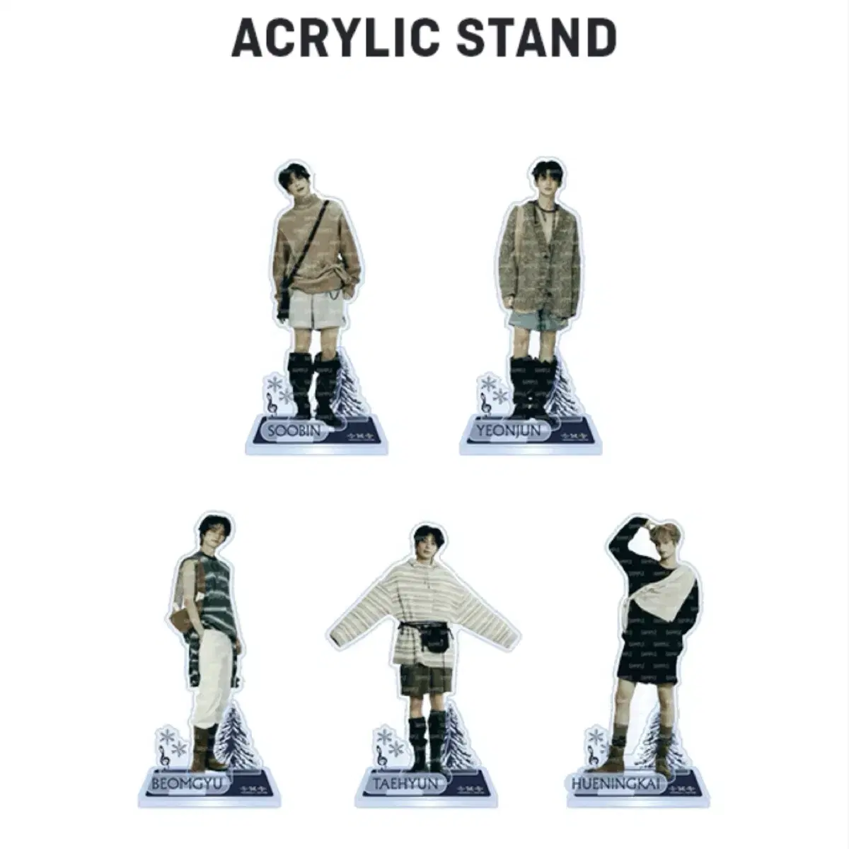 TXT soobin yeonjun Chikai Japan acrylic Stand