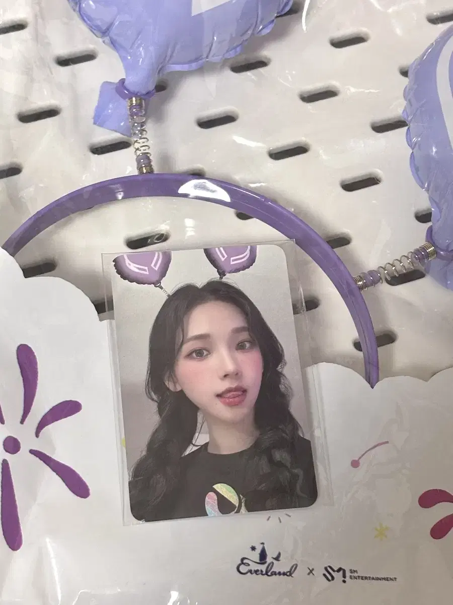 Karina Everland Headband photocard wts bulk aespa winter giselle ningning