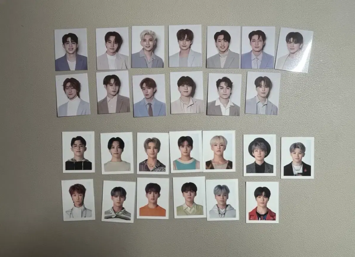 Seventeen Proof photo set of 13 people WTS (in-complete.2020 seasons greetings)