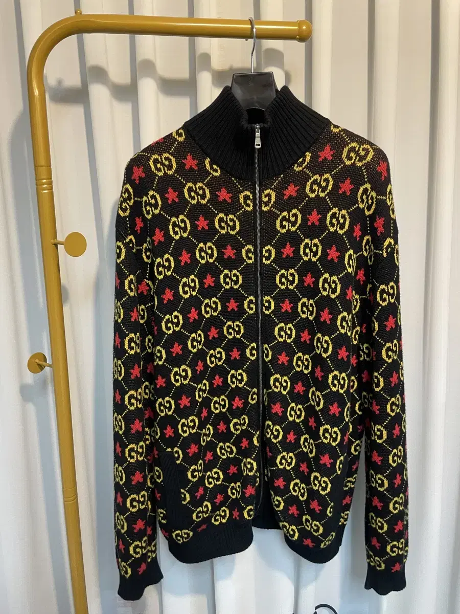 [Authentic] Gucci Jacquard Zip Up