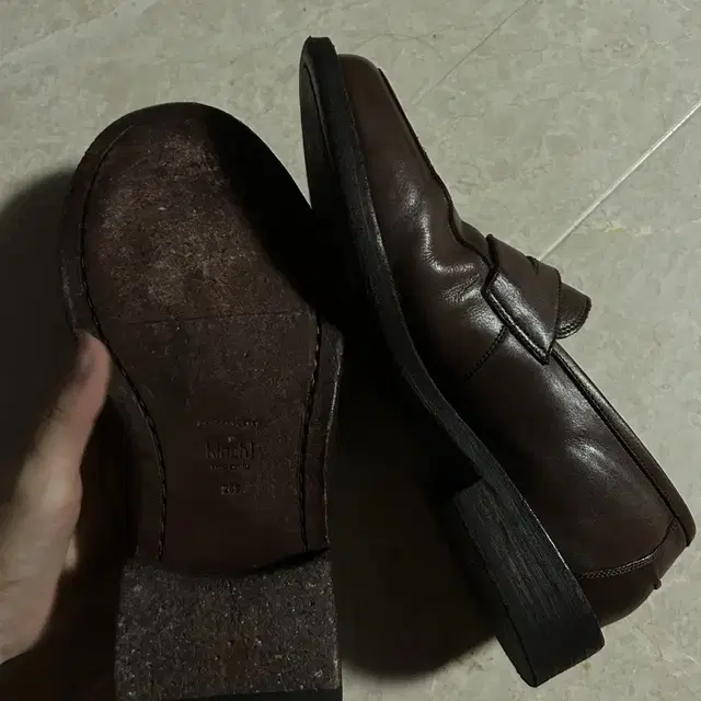 kinch loafer 810 brown 킨치 로퍼 브라운 265