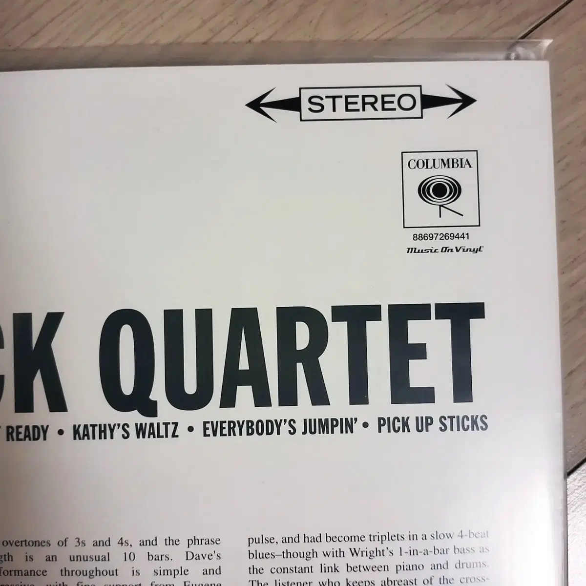 Dave Brubeck 데이브 브루벡 쿼텟 Time Out 콜롬비아공식반