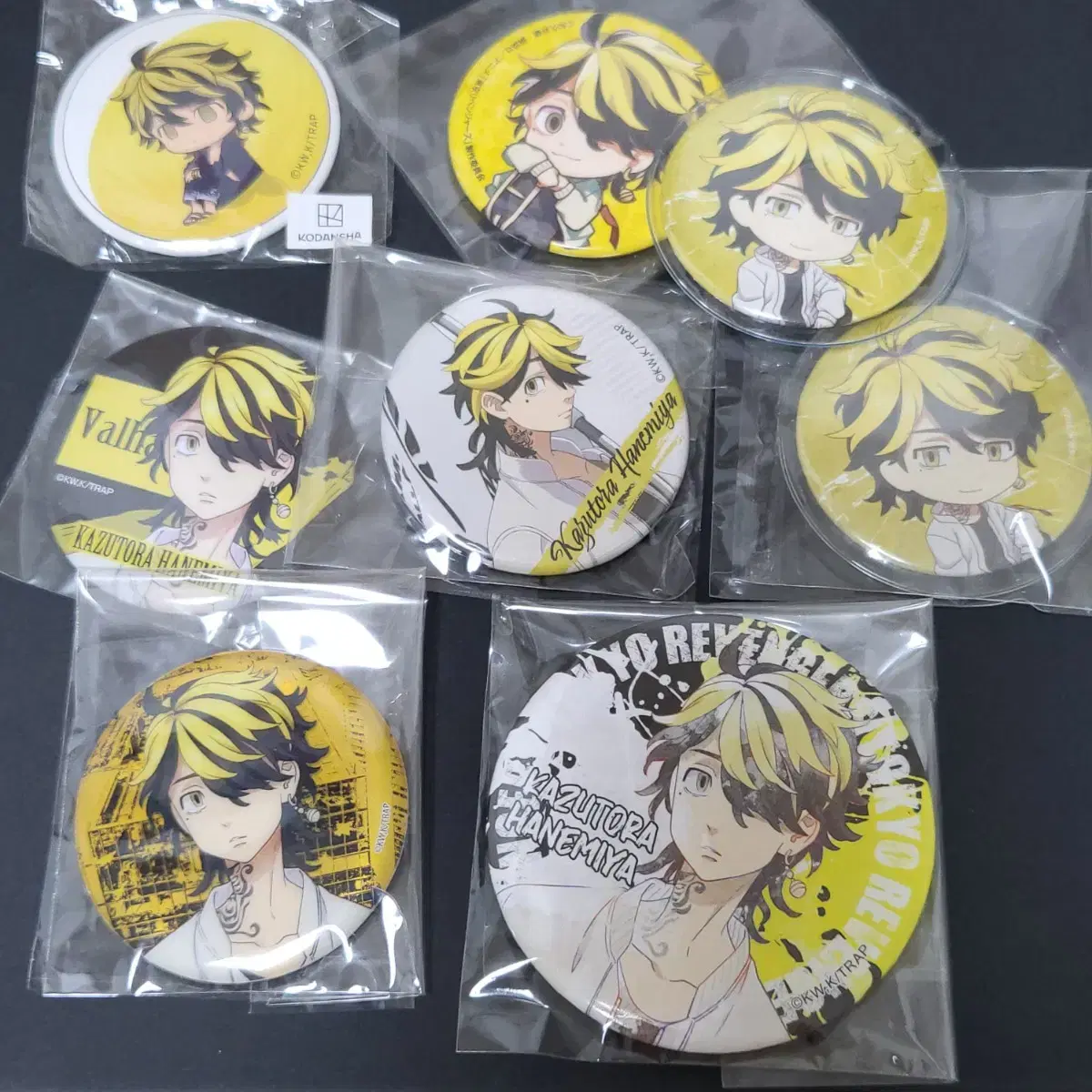 [SOLD] Tokyo Revengers Kazutora Badge bulk WTS!