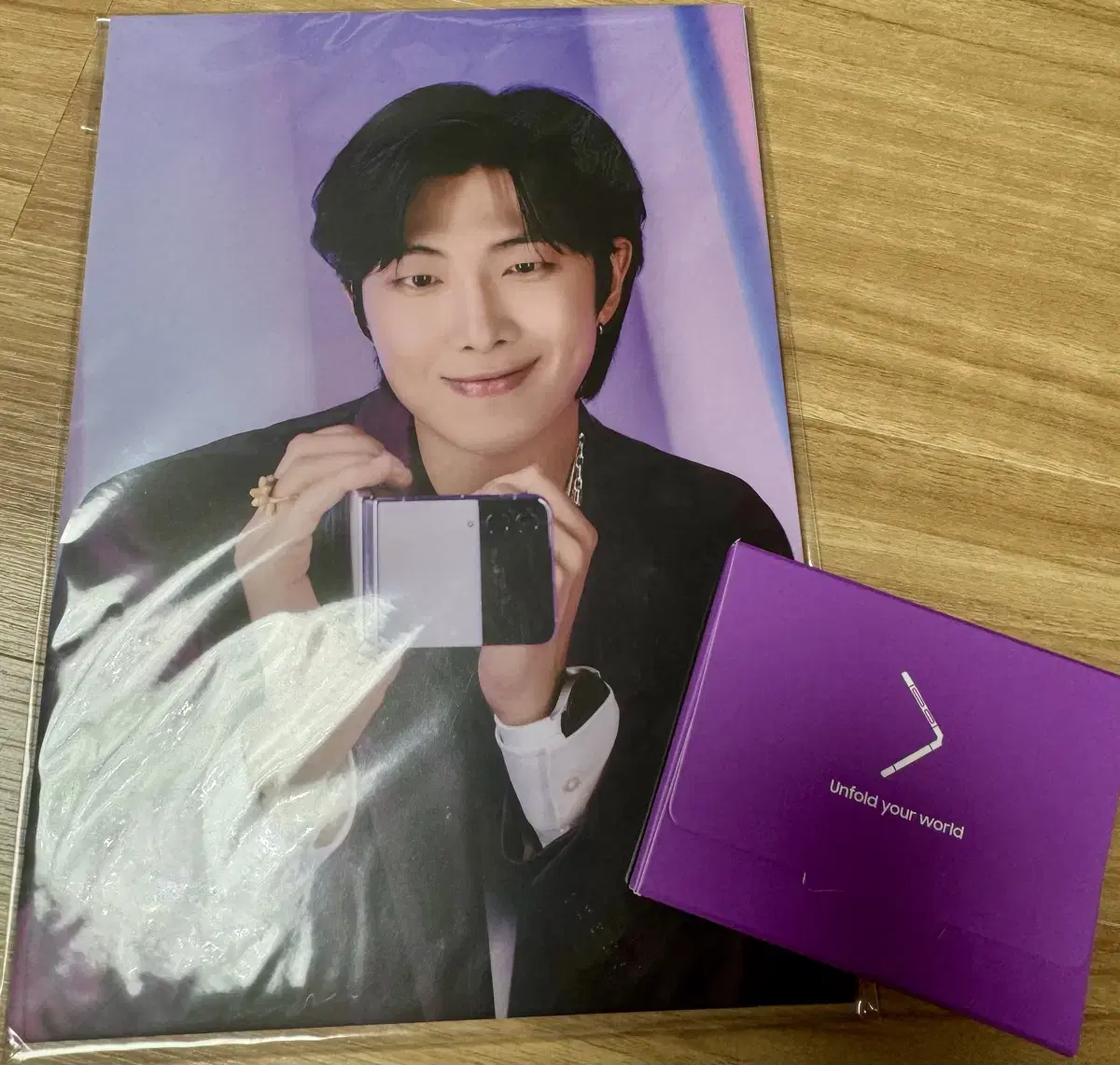 (Unsealed)ZFlip4 bangtan BTS limited edition postcard Photo Card (Set)