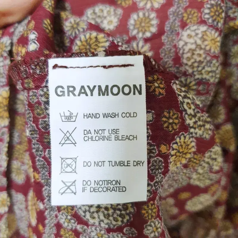 GRAYMOON 페이즐리 블라우스 여F