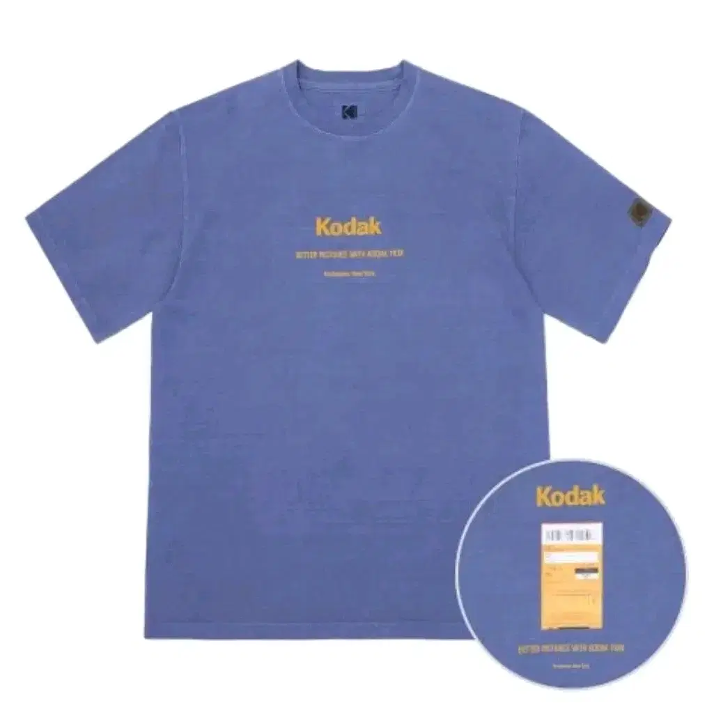 [New] Kodak / Mailer Washed Short Sleeve T-Shirt / 105