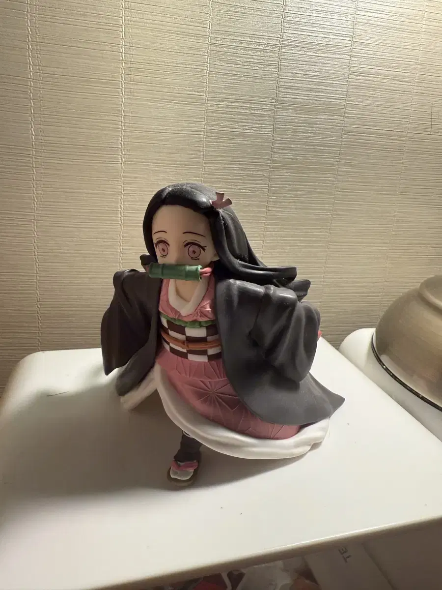 Nezuko Figure + Water Bottle + Towel