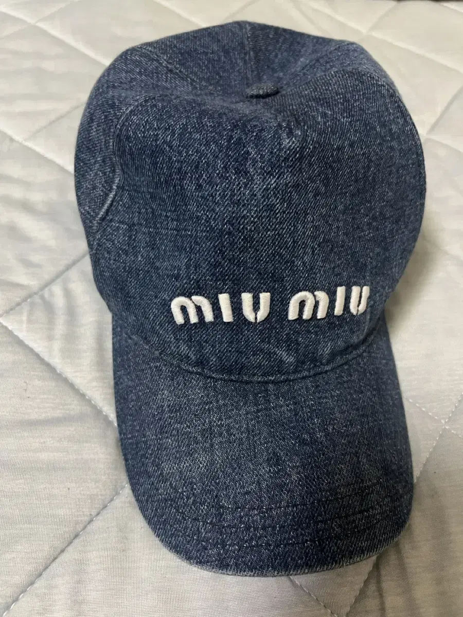 Miu Miu Denim Ball Cap