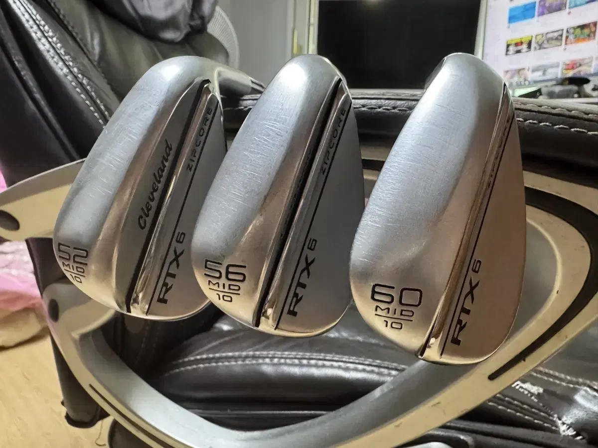 Cleveland RTX6 zipcore wedge 52, 56, 60 degree tourissues