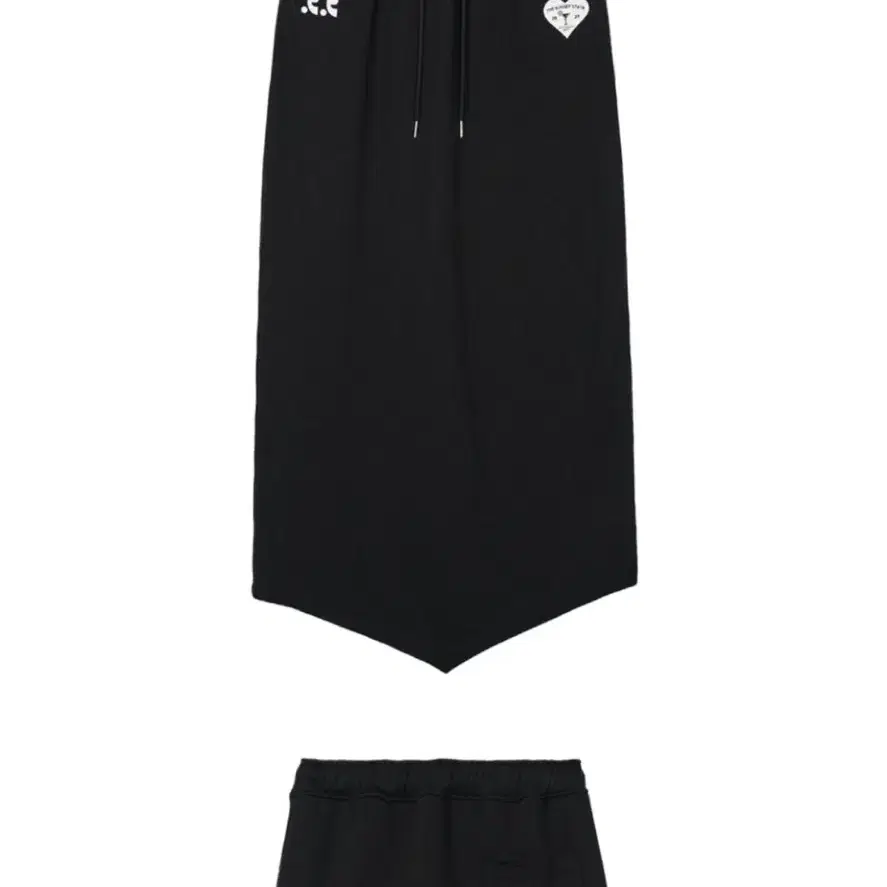 레스트앤레크레이션 스커트 RR ARROW POINT LONG SKIRT_