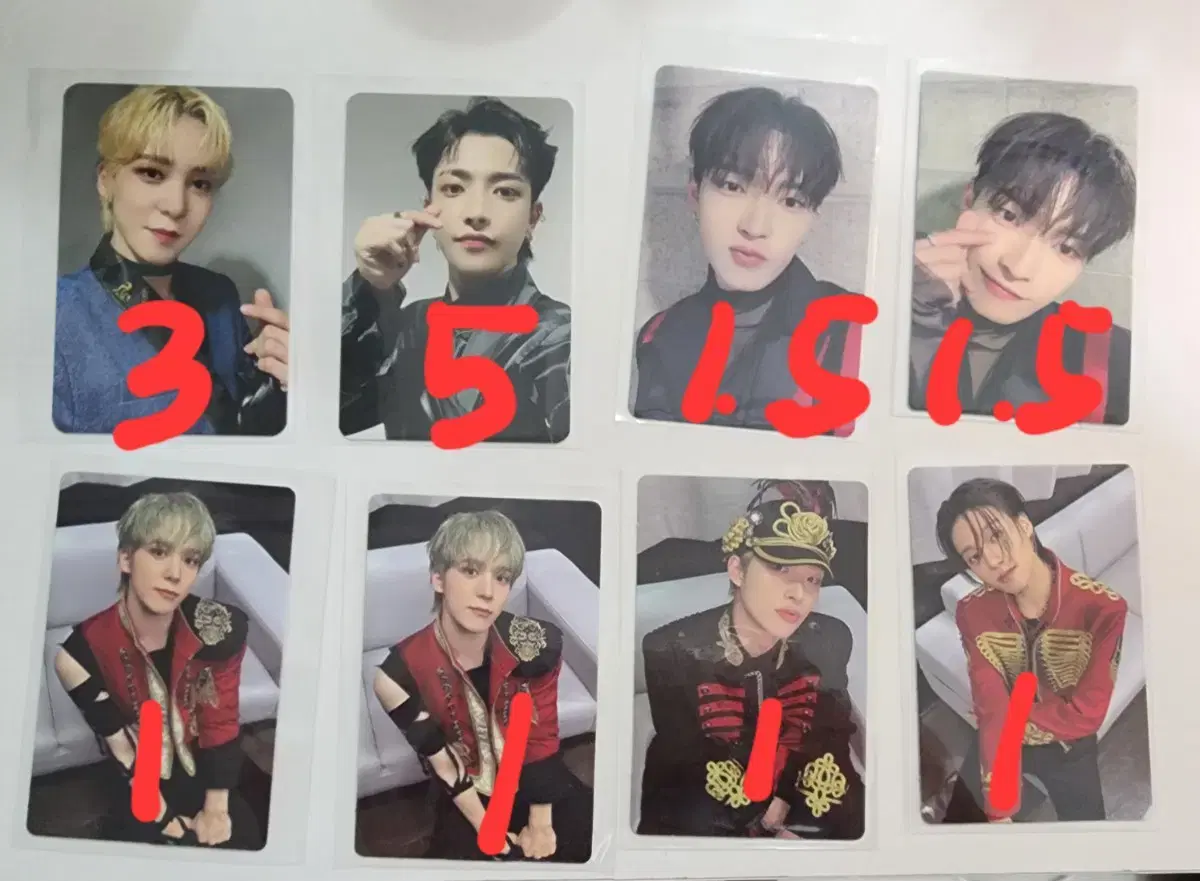 ATEEZ PC PHOTOCARD 에이티즈 포카 포토카드 판매 양도