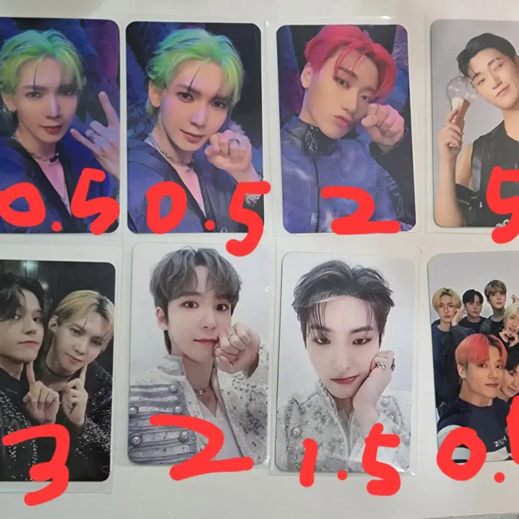 ATEEZ PC PHOTOCARD 에이티즈 포카 포토카드 판매 양도