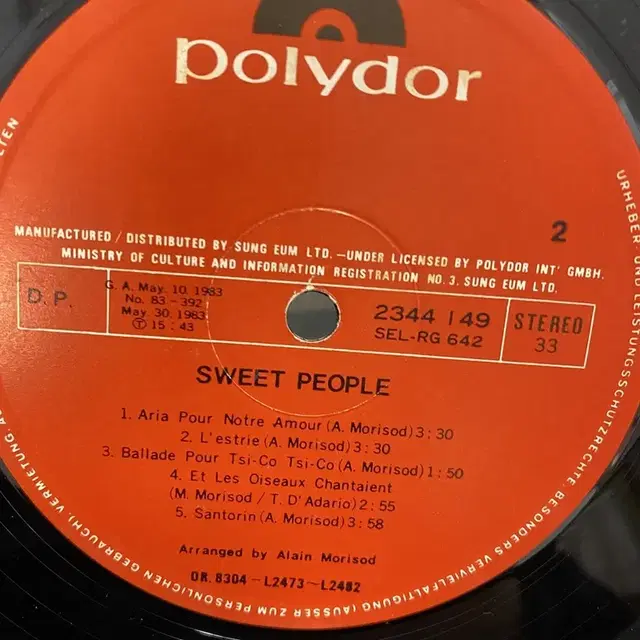 SWEET PEOPLE LP / AA5600